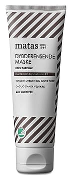 Matas Striber Dybderensende Maske til Alle Hudtyper Uden Parfume 80 ml