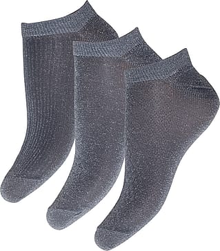 Laze Sneakers Sokletter Sølvglimmer grå 37-41