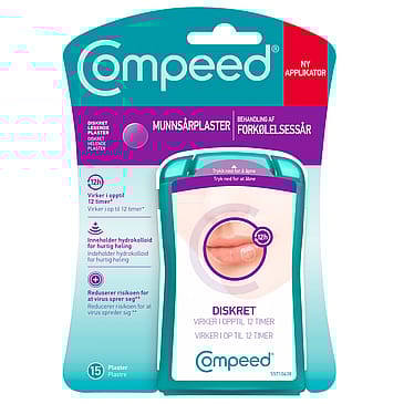 Compeed Forkølelsessår 15 stk.