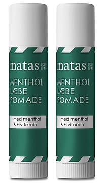 Matas Striber Menthol Læbepomade 2 x 4 g