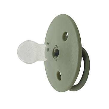 Mininor Sut Rund Silikone 2-pak Grøn 0 mdr.+