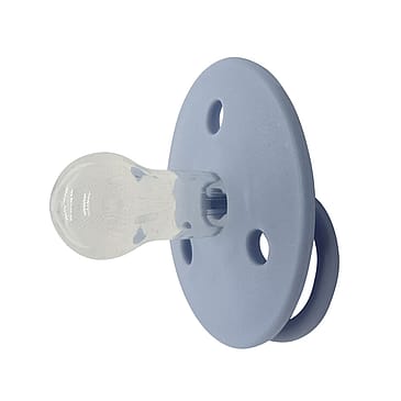 Mininor Sut Rund Silikone 2-pak Blå 6 mdr.+