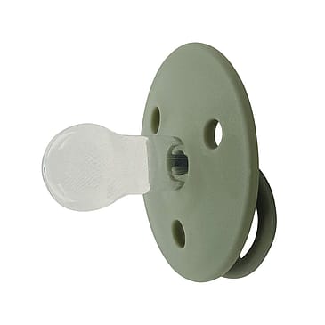 Mininor Sut Rund Silikone 2-pak Grøn 6 mdr.+