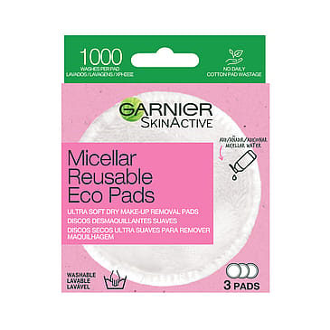 Garnier Skin Active Micellar Reusable Eco Pads 3 pcs