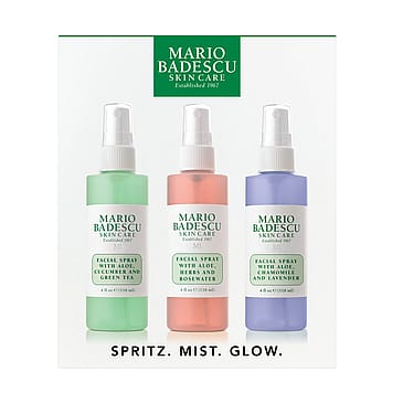 Mario Badescu Spritz.Mist.Glow Kit 3 x 118 ml