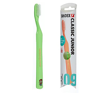Tandex Classic Junior Tandbørste - Asst. 8-12 år, medium