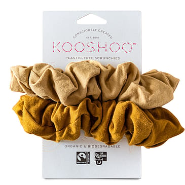 Kooshoo Scrunchie Gylden/Sand