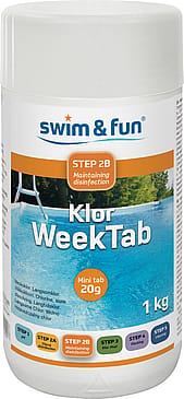 Swim & Fun Klor WeekTab 20g 1 kg