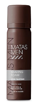 Matas Striber Men Shaving Foam til Sensitiv Hud Uden Parfume 60 ml