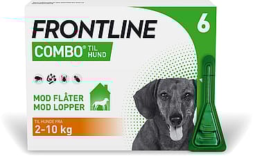 Frontline Combo Hund 2-10 kg 6 stk