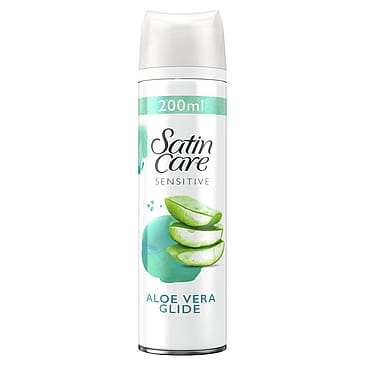 Gillette Satin Care Shaving Gel Aloe Vera