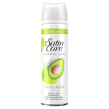 Gillette Satin Care Sensitive Avocado Gel Shaving 200 ml