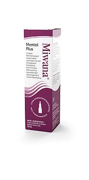 Miwana Næsespray Menthol Plus 30 ml