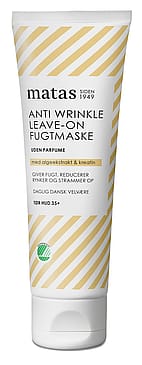 Matas Striber Anti Wrinkle Leave-On Fugtmaske Uden Parfume 80 ml