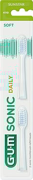 GUM Sonic Daily Børstehoveder 2 stk