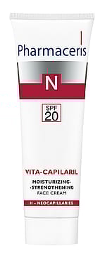 Pharmaceris Vita-Capilaril Moisturizing Strengthening Face Cream SPF 20 50 ml