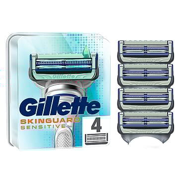 Gillette Skinguard Sensitive Razor Blades 4 Pack
