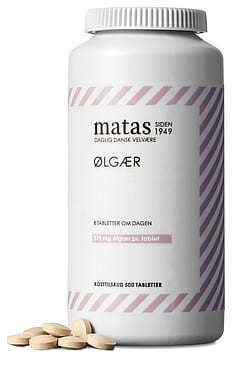 Matas Striber Ølgær 500 tabl.