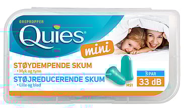 Quies MINI Ørepropper 3 par