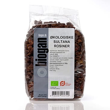 Biogan Rosiner sultanas Ø