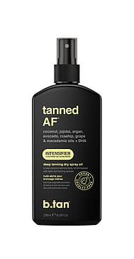b.tan Tanned AF Tanning Oil 236 ml