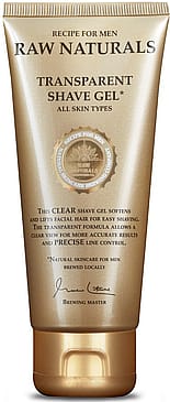 Raw Naturals Transparent Shave Gel 100 ml