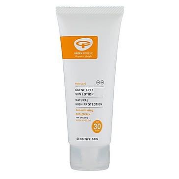 Green People Scent Free Sun Lotion SPF 30 100 ml, Mini