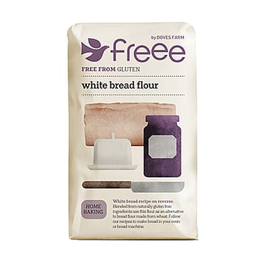 Doves Farm Hvid brødmix glutenfri 1 kg