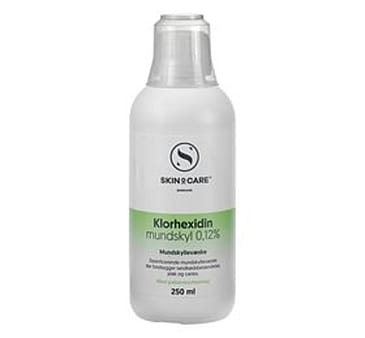 SkinOcare Klorhexidin Mundskyl 0,12% 250 ml