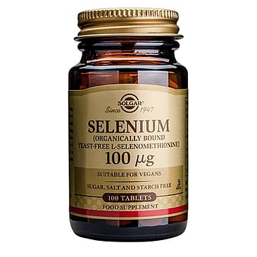 Solgar Selen 100 mcg tabletter 100 tabl.