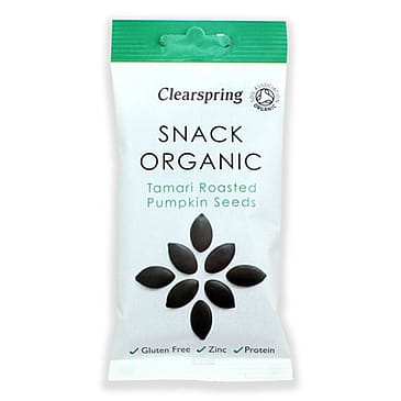 Clearspring Tamari ristede græskarkerner Ø 30 g