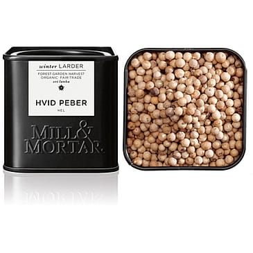 Mill & Mortar Hvid Peber Hel 35 g