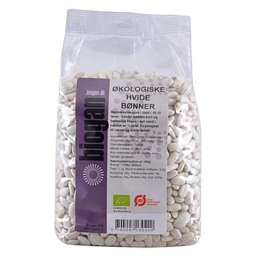 Biogan Bønner Hvide Ø 750 g