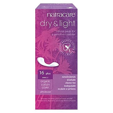 NatraCare Dry & Light Plus Bind 16 stk.