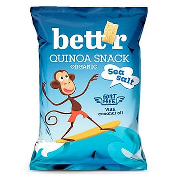BETT'R Quinoasnack Havsalt 50 g