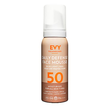EVY Technology Daily Defense Face Mousse SPF 50 75 ml