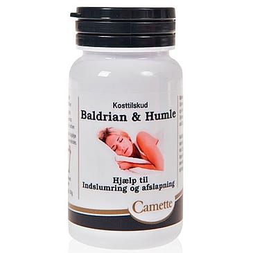 Camette Baldrian og Humle 90 tabl.