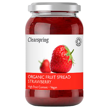 Clearspring Marmelade Jordbær Ø 280 g
