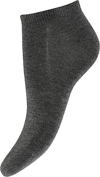 Matas Striber Bambus Sneakers Strømpe Mørkegrå 37-41