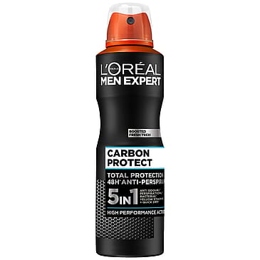 L'Oréal Paris Men Expert Carbon Protect Total Protection 48H Anti-Perspirant Deodorant Spray 150 ml