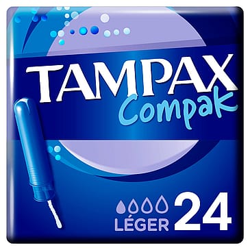 Tampax Compak Lites Tamponer 24 stk