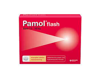 Pamol Flash Smeltetabletter 250 mg 12 stk