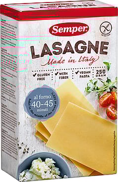 Semper Lasagne glutenfri 250 g