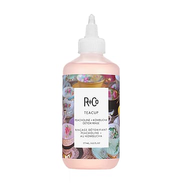 R+Co Teacup Pacholine + Kombucha Detox Rinse Shampoo 177 ml