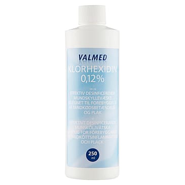 ValMed Klorhexidin 0,12% 250 ml