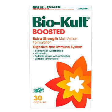 Bio-Kult Boosted Mælkesyrebakterier 30 kaps.