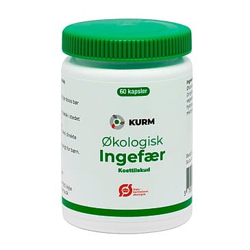 KURM Ingefær Ø 60 kaps.