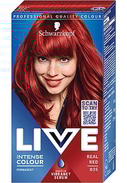 Schwarzkopf LIVE Intense Color Hårfarve 35 Real Red