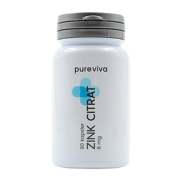 Pureviva Zink Citrat (8 mg) 90 kaps.