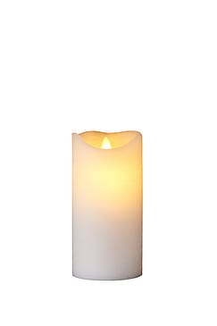 Sirius Sara Genopladelig LED Vokslys Ø7,5xH15cm